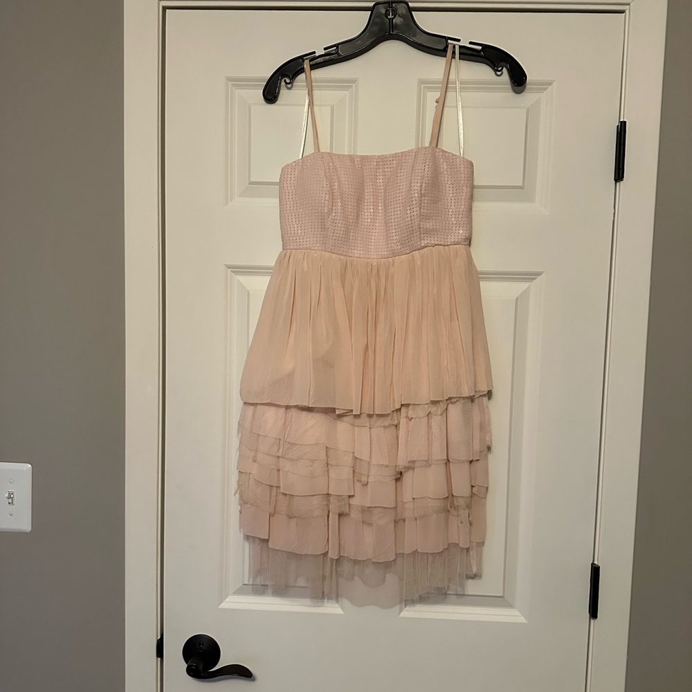 Soft pink elegant Junior’s party dress